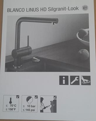 miscelatore cucina blanco