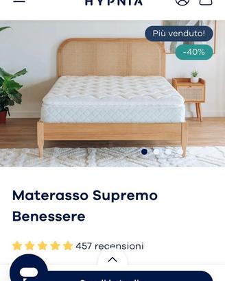 Materasso 140x200 nuovo