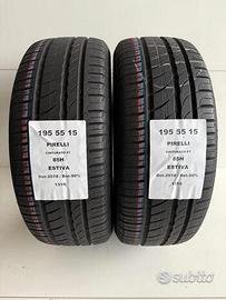 2 gomme 195 55 15 pirelli a1310