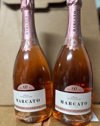 2 bott. Brut Rosè 60 mesi riserva Marcato