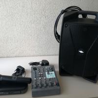 Piccolo impianto audio professionale
