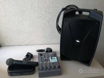 Piccolo impianto audio professionale