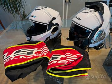 n.2 caschi modulari LS2 Vailant +interfono