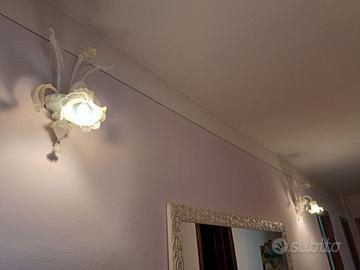 Lampadario con 2 apliques