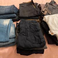 STOCK 18 pantaloni uomo taglia 48/50