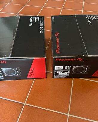 PIONEER DJ PLX -500-K BLACK PARI AL NUOVO