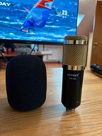 Neewer NW‑800 + Asta + Filtro Antivento