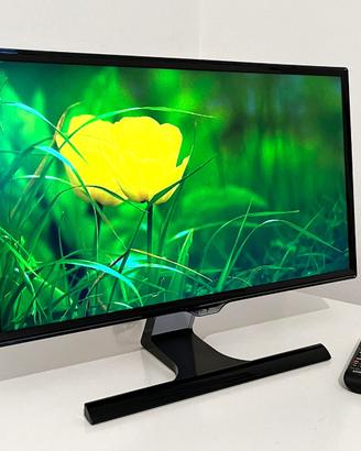 Samsung TV Monitor 24" FullHD HDMI USB telecomando