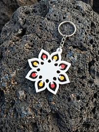 Portachiavi luminarie pugliesi salentine Rosone