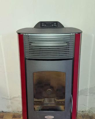 Stufa a pellet ventilata 12kw come nuova