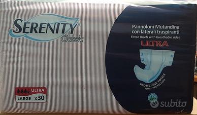 Serenity Classic Ultra Pannolone a Mutandina 30