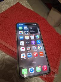Iphone 15 pro max 256gb titanio bianco perfetto