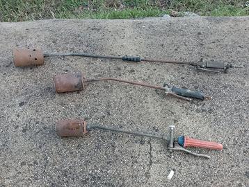 Cannello Saldatore Bruciatore Gas Leva