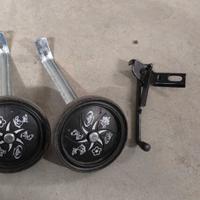 Rotelle bici e cavalletto