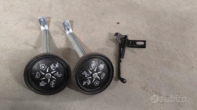 Rotelle bici e cavalletto