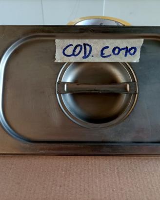 Coperchi in Acciaio Inox GN 1/6 – 26x16 cm Profess