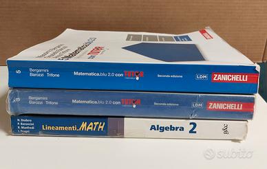Libri di Matematica - scuola superiore