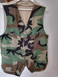 Gilet FORTELA Mimetico Alta Moda Italiana 