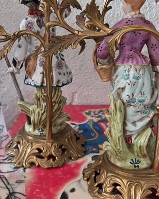 capodimonte candelabri