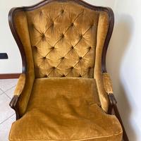 Coppia di poltrone vintage