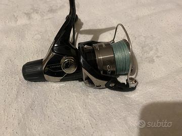 Mulinello Shimano Catana 2500 RC con Trecciato