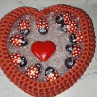 cestino fatto a mano per san valentino 