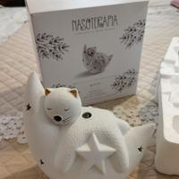 Diffusore oli essenziali in ceramica "Nasoterapia"