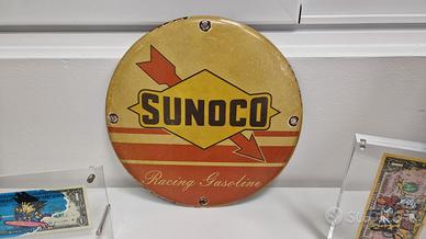 Insegna smaltata SUNOCO racing gasoline