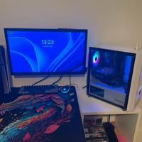 pc gaming+monitor+mouse e tastiera