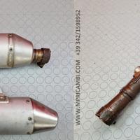 SCARICO DOPPIO x HONDA CRF 250 2008 2009 CRE F 200