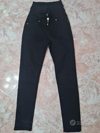 jeans vita altissima xs