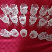 servizio bicchieri cristallo 