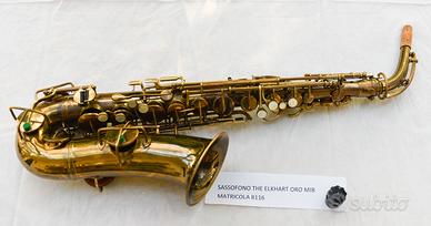 SASSOFONO THE ELKHART  MIB ALTO MATR. 8116 VINTAGE