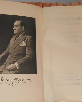 RARO e splendido volume del 1922 “ENRICO CARUSO