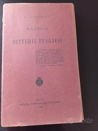 Saggio sui Ditterii Pugliesi