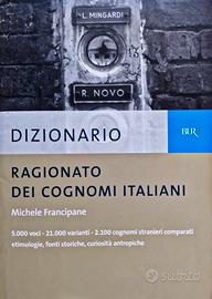 Dizionario ragionato dei cognomi italiani BUR
