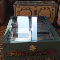 Baule e tavolino in coordinato