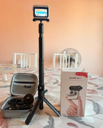 Insta360 go 3 completa di tutto