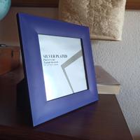 Cornice Silver Plate 13x13 cm nuova in confezione 