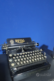 Macchina da scrivere Royal n.5 americana 1918/19