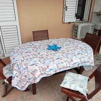 Set Tavolo allungabile +4 sedie da esterno