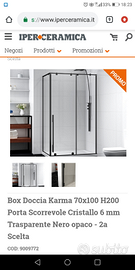 Box doccia karma cromato+ cristallo