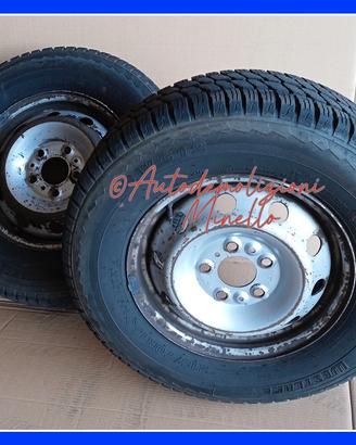 Coppia ruote complete da 15 FIAT Ducato 1994 >