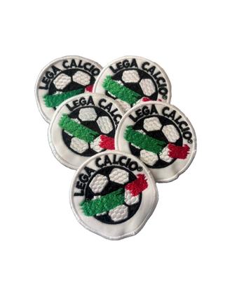 5 patch toppe lega calcio originale 1998-2003