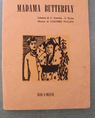 MADAME BUTTERFLY - Ricordi