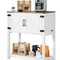Mobile Bar Caffè Rustico 3 Ripiani per Soggiorno