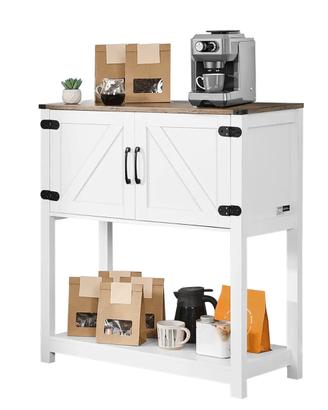 Mobile Bar Caffè Rustico 3 Ripiani per Soggiorno