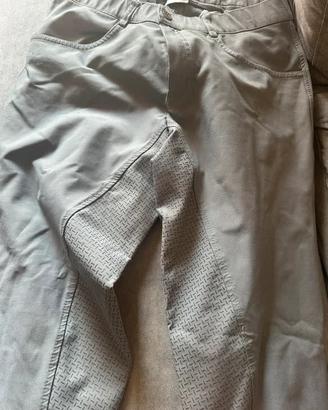 Pantaloni Hkm grigi, full grip,taglia 48