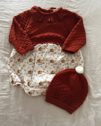 Set Bimba 3-6M (Pagliaccetto) e Sacco Nanna 18-36M