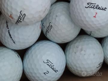 Palline da golf usate marca  TITLEIST, 50 pezzi